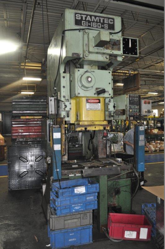 165 TON STAMTEC GAP FRAME PRESS