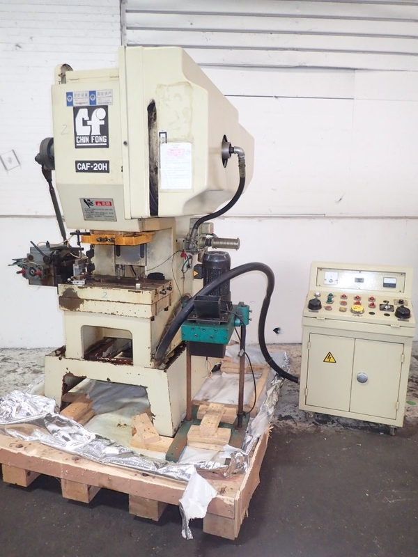 20 TON CHIN FONG GAP FRAME PRESS