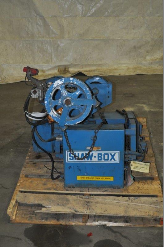 3 TON SHAW BOX CRANE HOIST