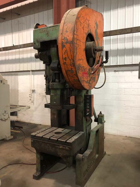 60 TON  MINSTER FLYWHEEL TYPE OBI PRESS
