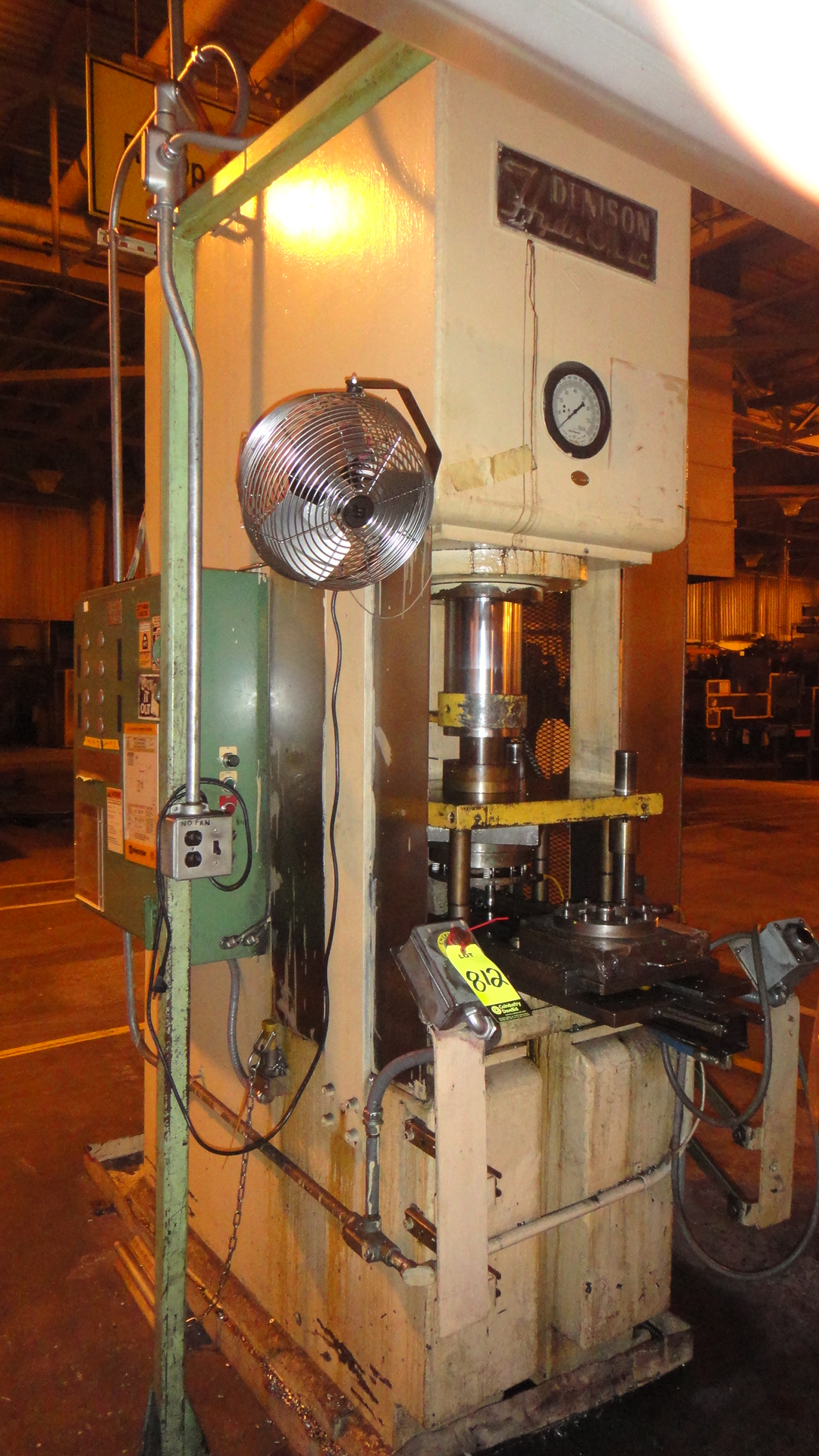 70 TON DENISON HYDRAULIC C FRAME PRESS
