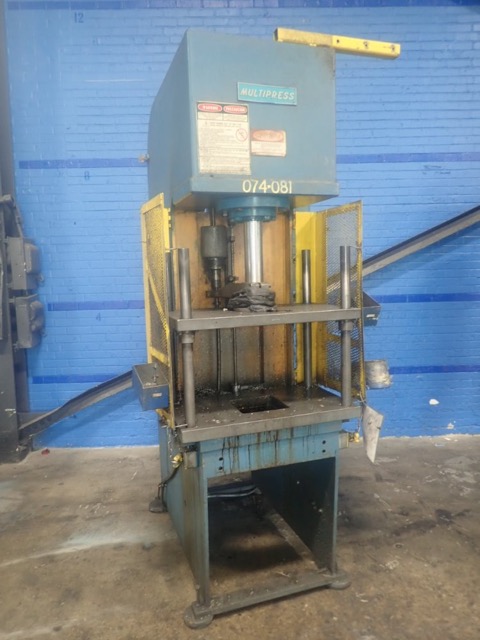 20 TON MULTIPRESS 4 POST GUIDED RAM C FRAME PRESS