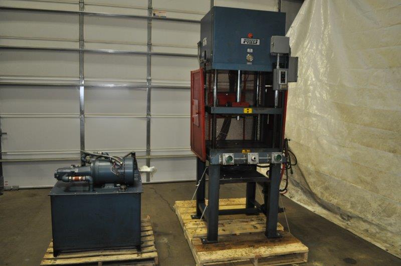 15 TON FOSTER 4 POST HYDRAULIC PRESS