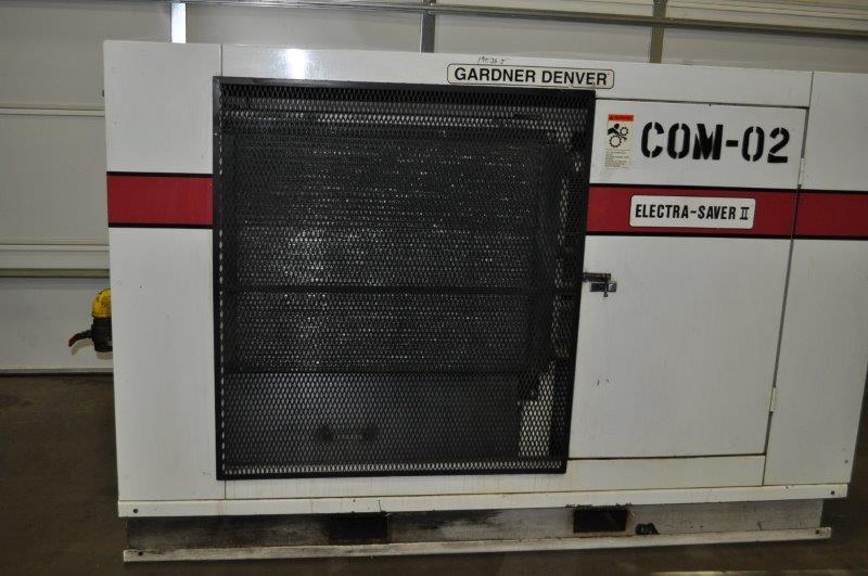 75 HP GARDNER DENVER ELECTRA SAVER II ROTARY SCREW AIR COMPRESSOR