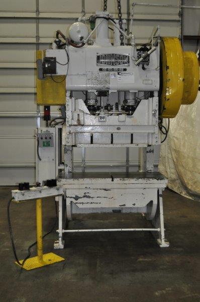 60 TON JOHNSON DOUBLE CRANK GAP FRAME PRESS