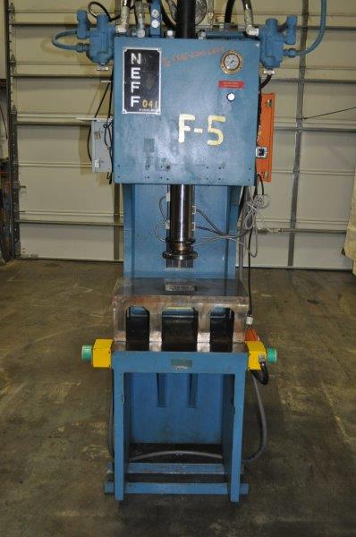 24 TON NEFF HYDRAULIC C FRAME TYPE PRESS