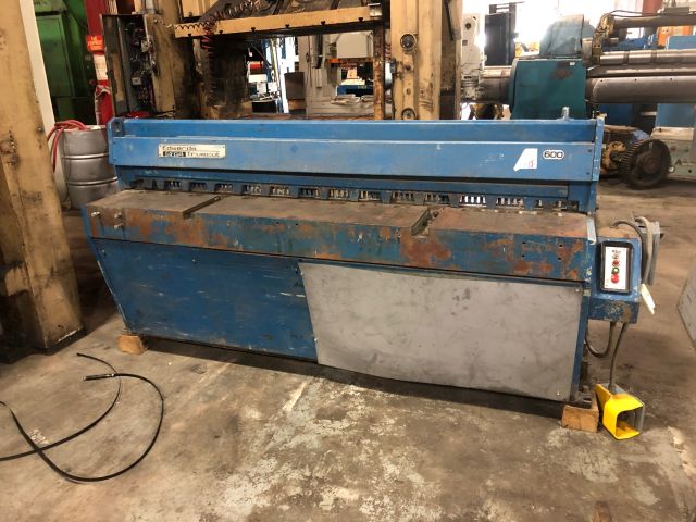 5' x  14 GA EDWARDS TRUE CUT MECHANICAL SHEAR 