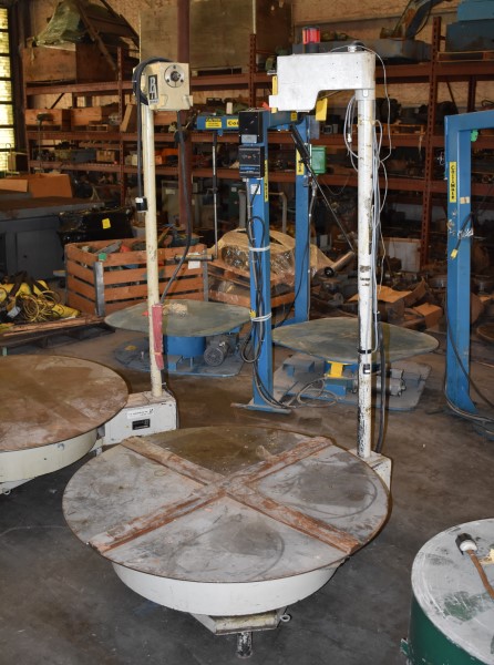 3500 LB PA INDUSTRIES HORIZONTAL PALLET DECOILER 