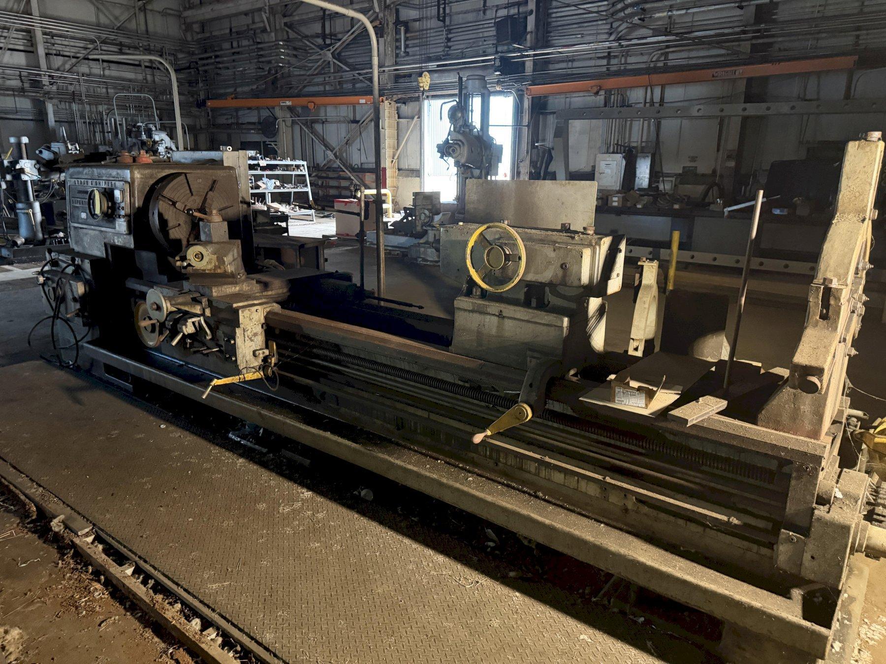37" X 144" LODGE & SHIPLEY MODEL #3220-25 SUPERTURN ENGINE LATHE : YOBRO 26534