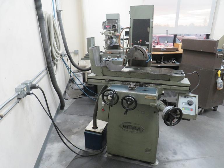 Mitsui Seiki MSG-200MH Hand Feed Surface Grinder, 6"x12" Chuck, Coolant (Located at Cullinan Rigging in Ramsey, MN)- Auction Item