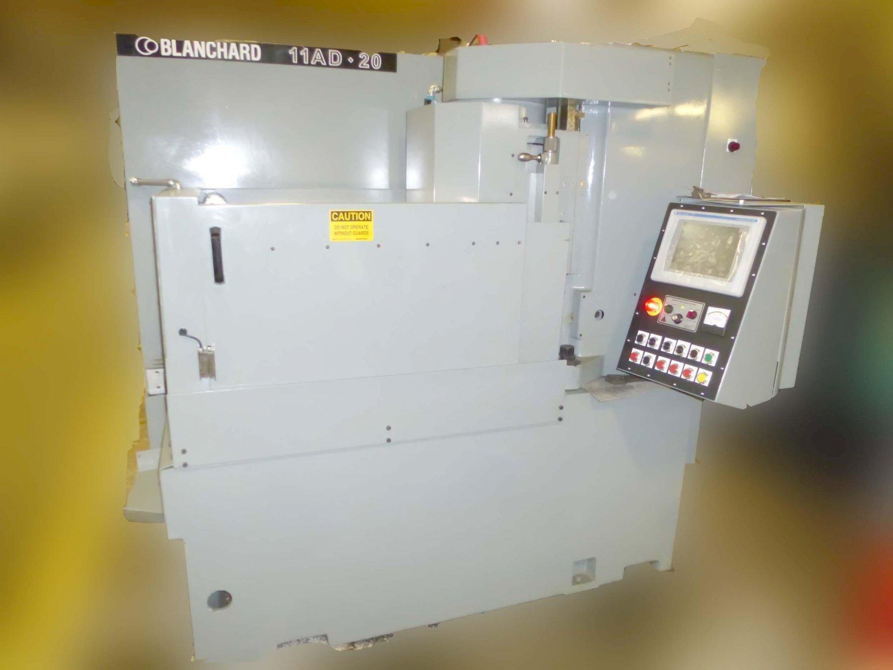 Blanchard #11AD-20, 20" PLC controlled Vertical Spindle Rotary Surface Grinder. Re-manufactured W/ 1 Yr Warranty, 83'