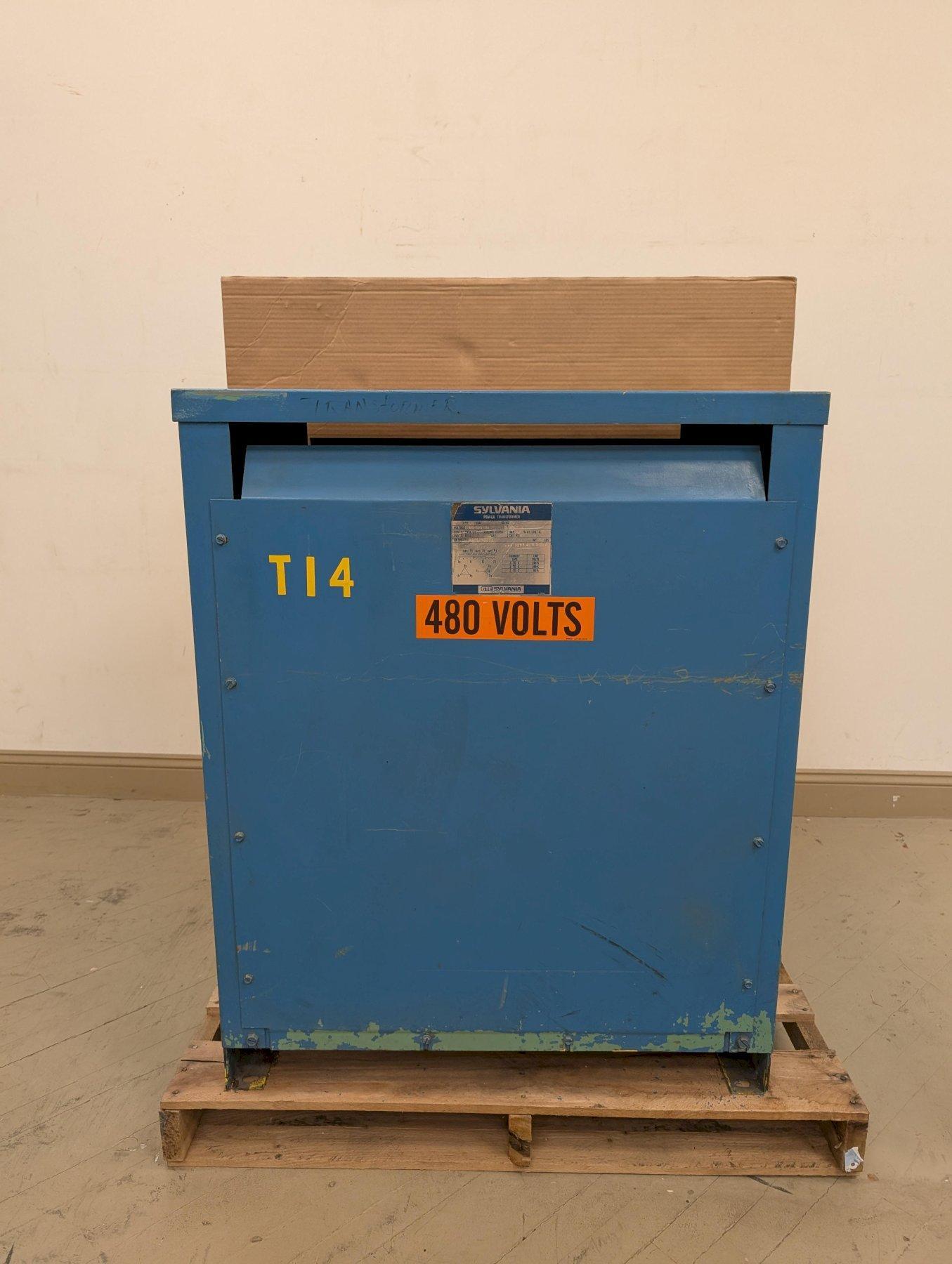 Sylvania 118 kVA 3-Phase Transformer 460Y/266V 60Hz Class AA