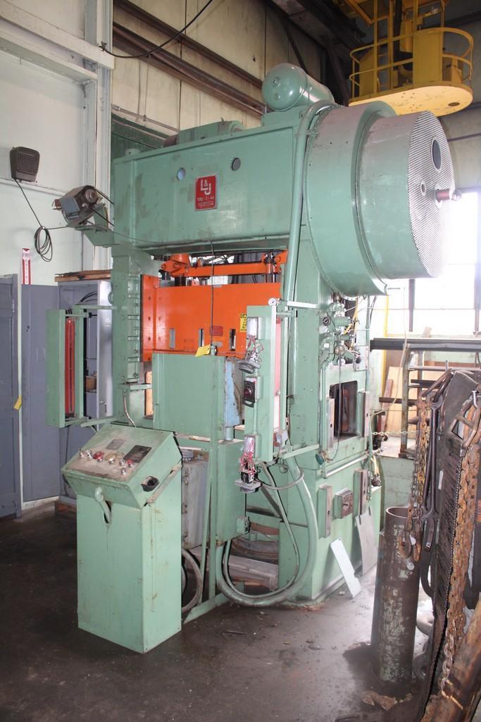 100 TON L & J MODEL 100-2-48 PRESS : STOCK #70459