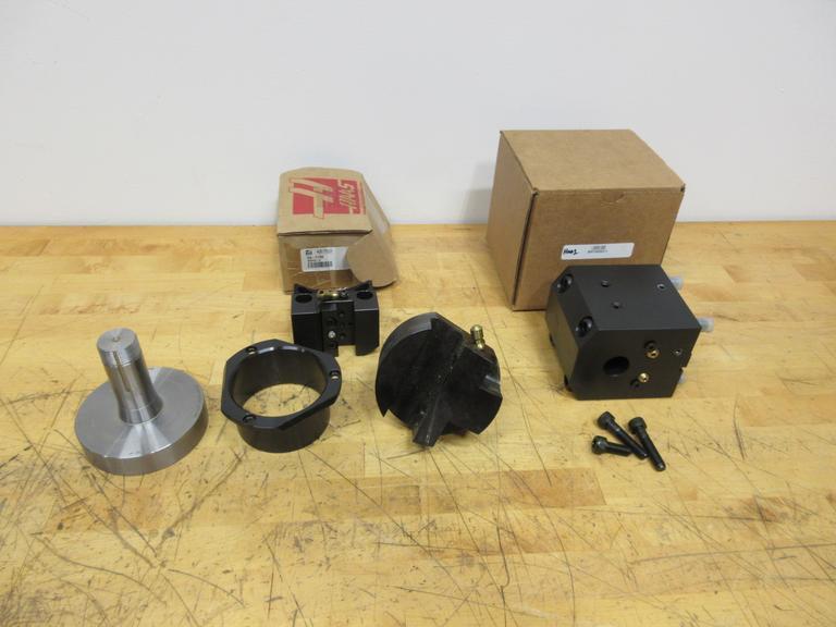 Assorted Lathe Tooling - Haas Static Tool Holders (2) & Hardinge 5C Emergency Collet- Auction Item