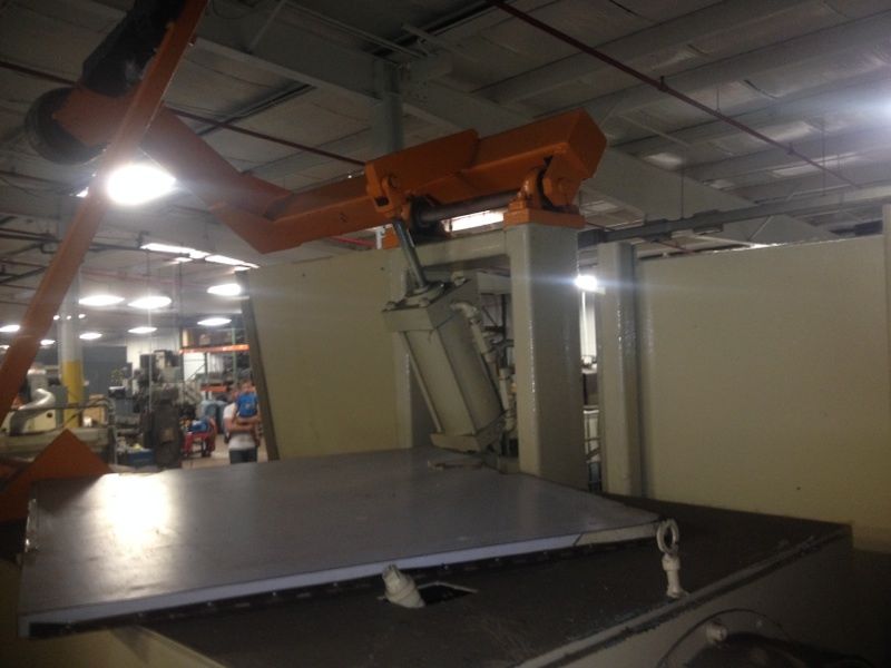 20,000# x 42" Dallas Coil Uncoiler STOCK# 1407