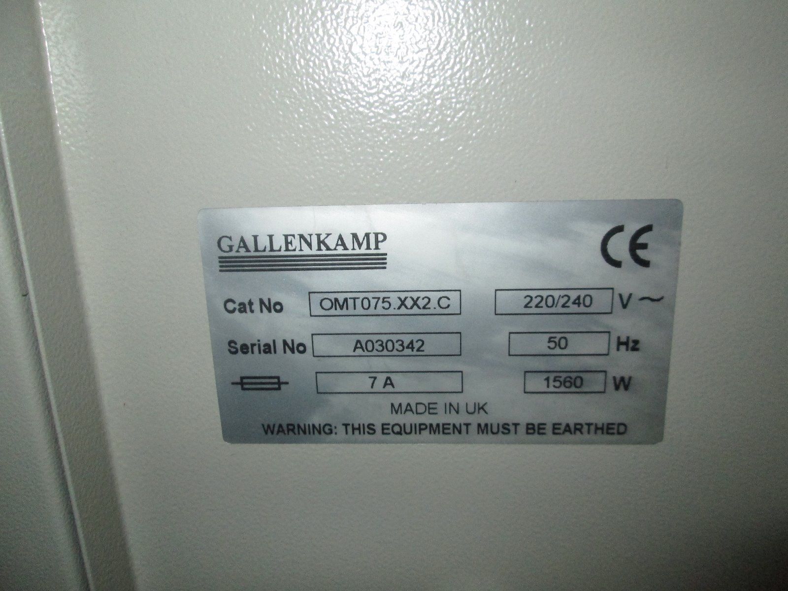 Sanyo Gallen Kamp Laboratory Oven