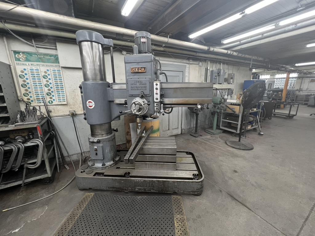 5' x 13" IKEDA RADIAL DRILL