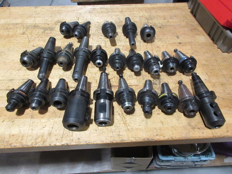 CAT40 End Mill Tool Holders (25)- Auction Item