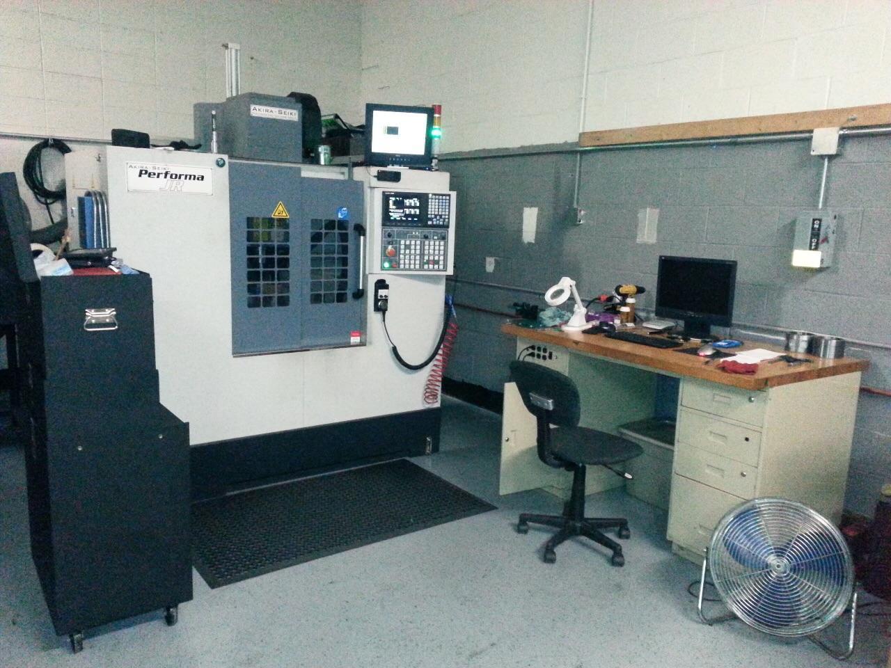 2012 Akira Seiki JRC Vertical Machining Center
