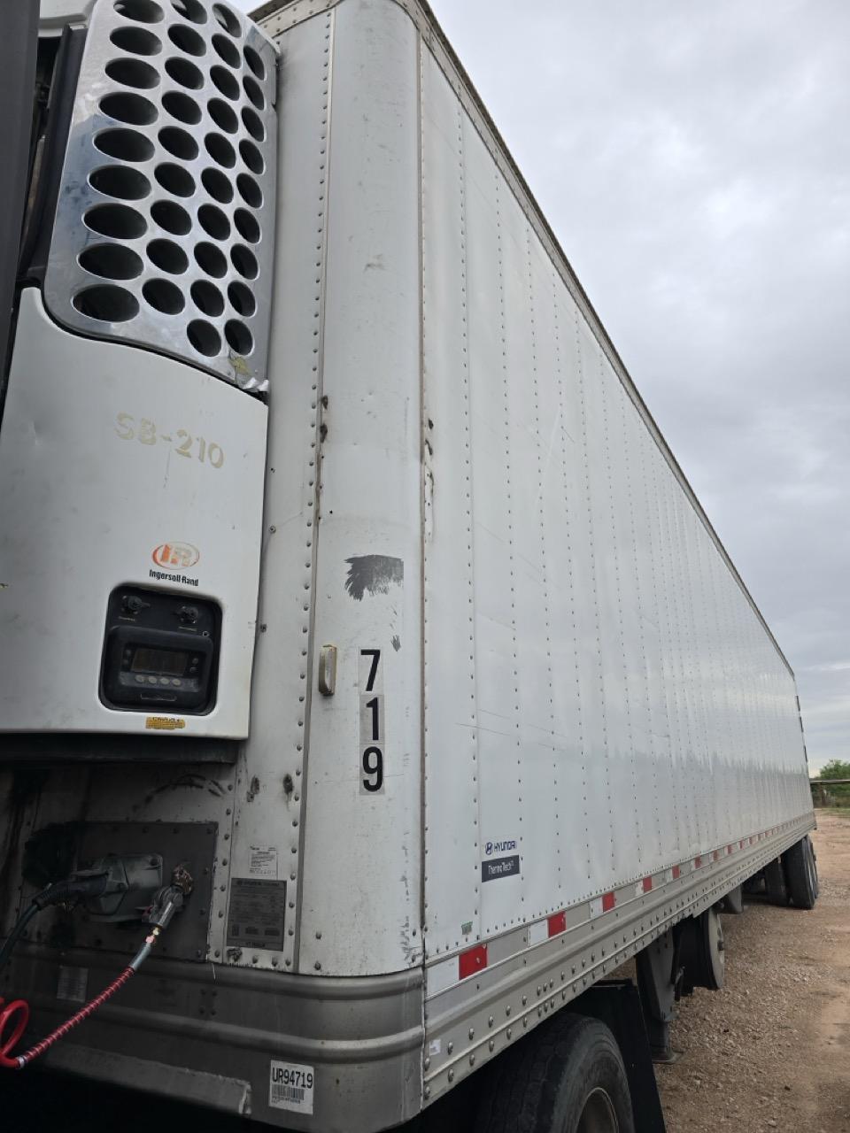 Hyundai Translead 53′ Reefer Trailer, 2017 – Thermo King SB-210 – Air Ride – Swing Doors