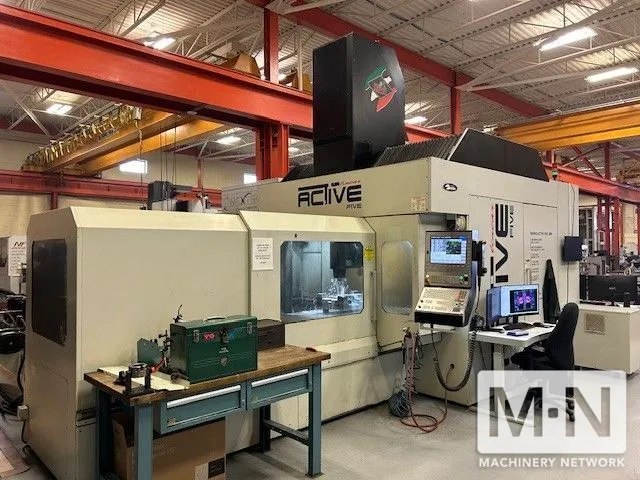 Parpas OMV Active Five 2000 CNC 5-Axis Vertical Machining Center, 2014