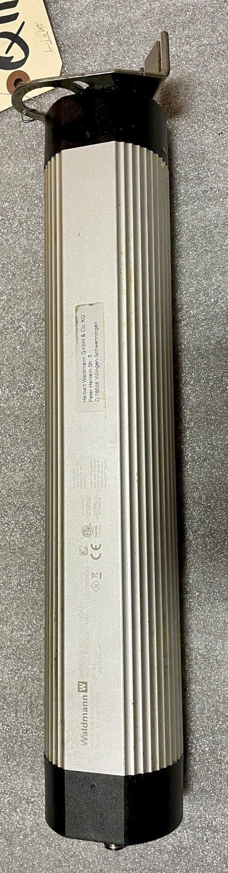 WALDMANN TUBE MACHINE LIGHT, Model MQAL 24 S, 24 VDC, 12 Watt.