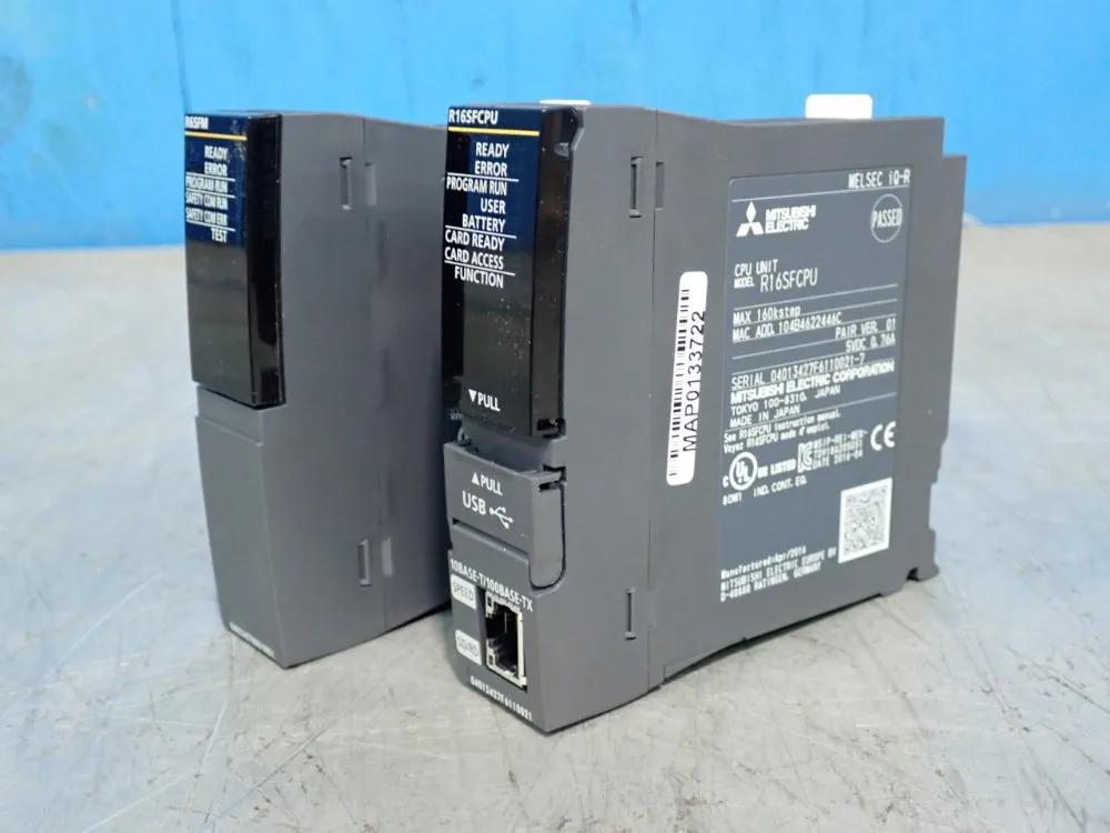 MITSUBISHI PROGRAMMABLE CONTROLLER  -  R16SFCPU-SET