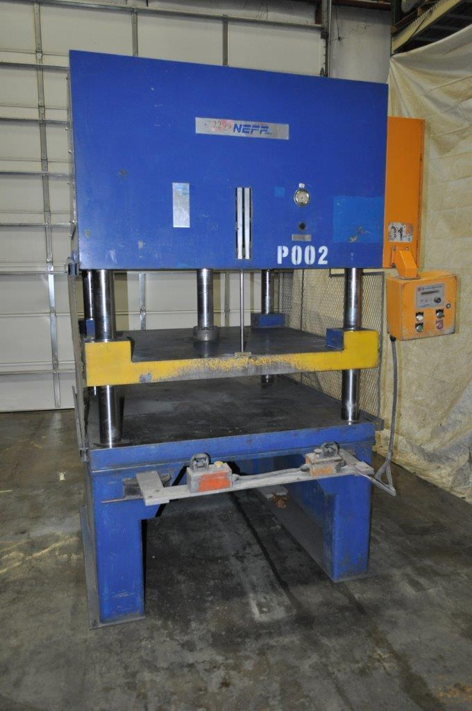 42.4 Ton 4 Post Neff Hydraulic Press