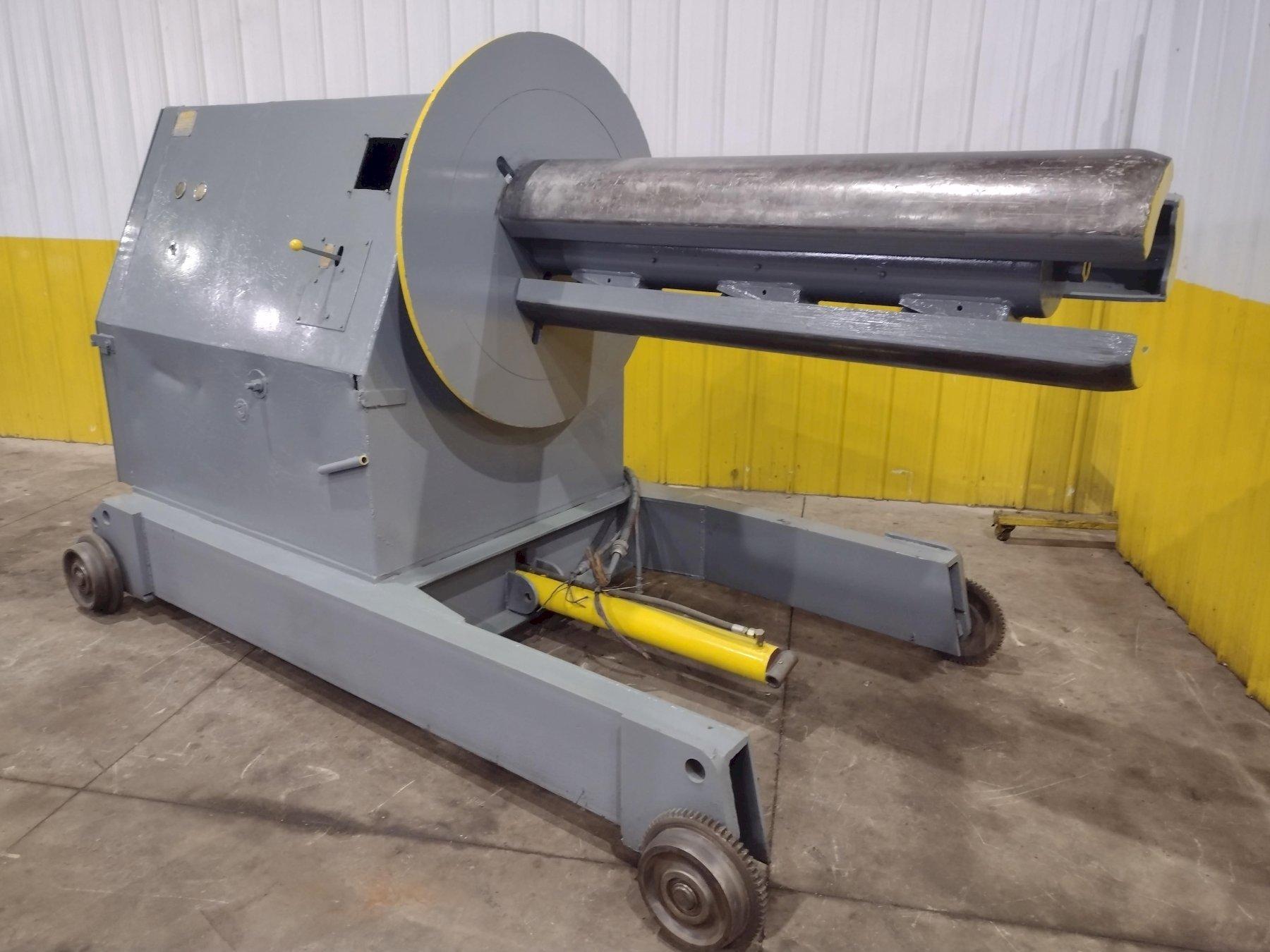 20,000 LBS X 60" AMERICAN MODEL 10 UNCOILER COIL REEL: YOBRO #24792