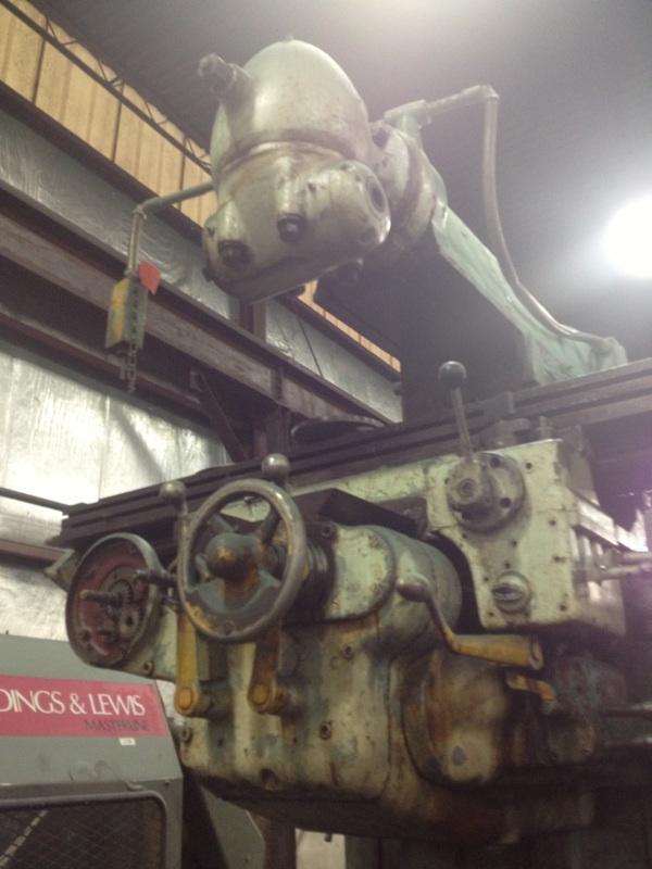 #3 KEARNEY & TRECKER HORIZONTAL MILL W/TOOLMAKER'S OVERARM:  STK #4638