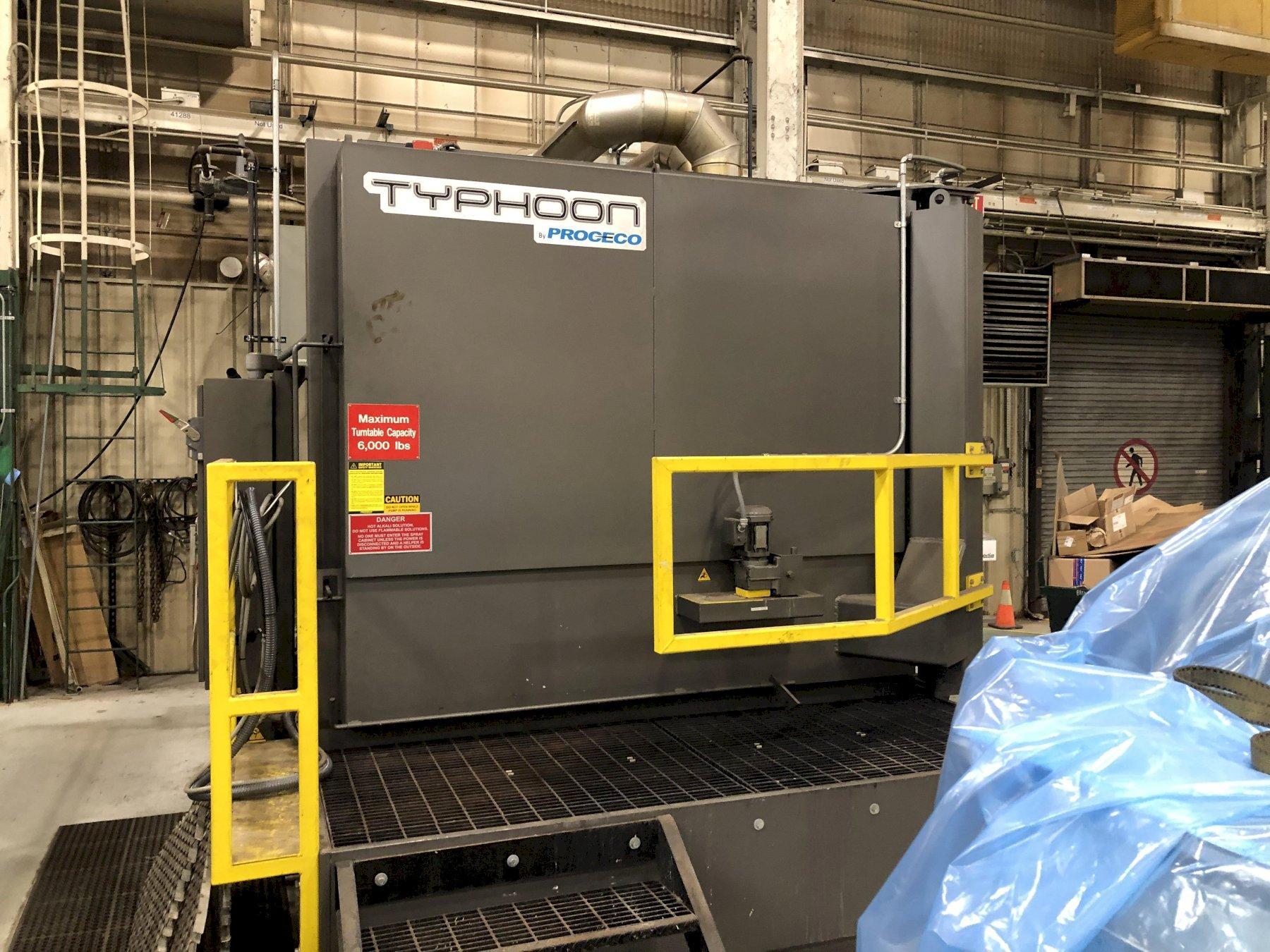 PROCECO HD75X60-G-6000-2 TABLE WASHER, NEW 2016, 75" WIDE  X 60" HIGH WORK PIECE, 6000 LB CAP., NATURAL GAS