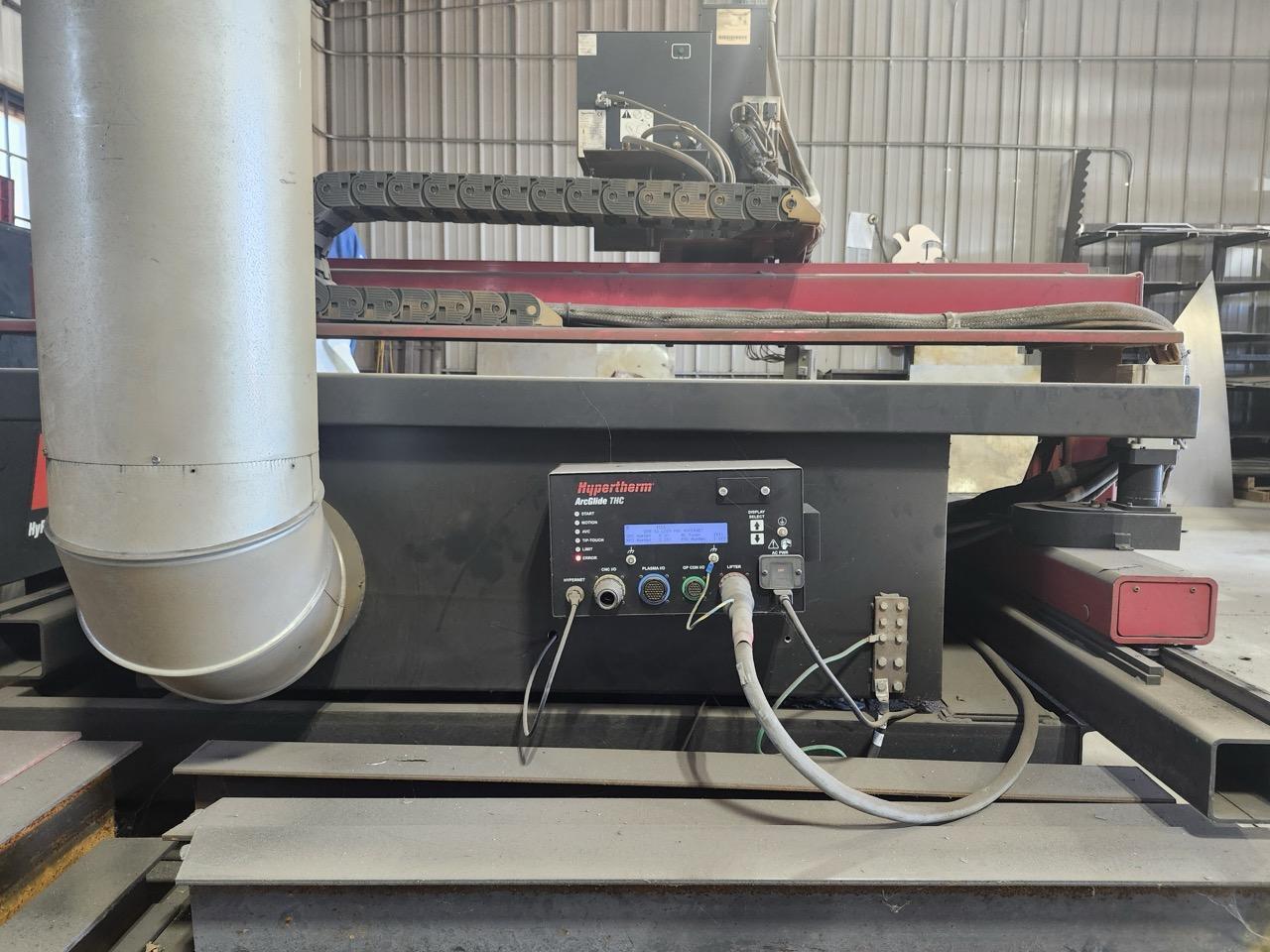 6′ x 12′ Koike Aronson M-612 Plasma Table, 2003 (rebuilt in 2011) – Hypertherm HPR130XD, 130 Amps