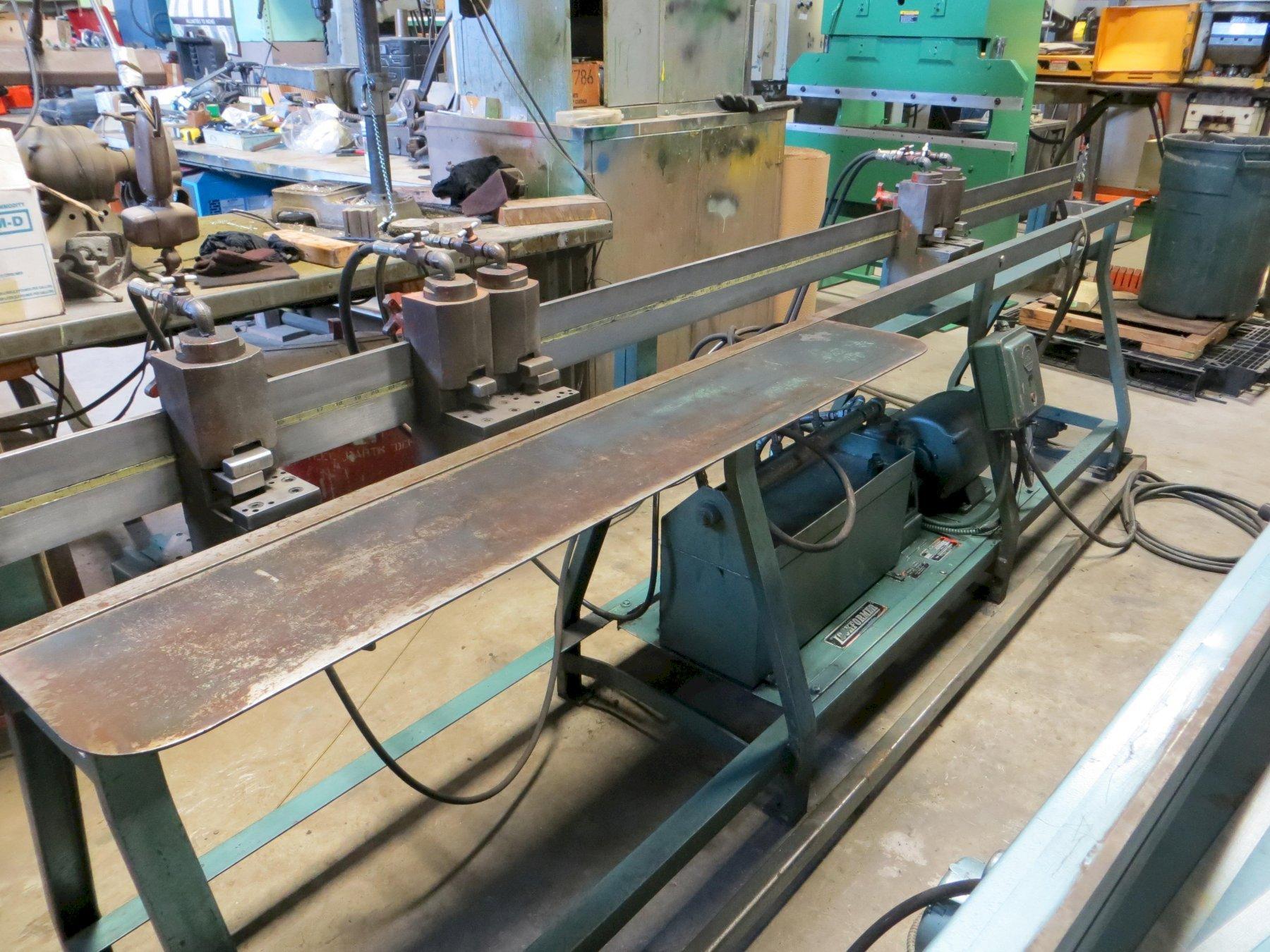16 Ga. Lockformer SPEEDNOTCH Power Notching Machine, 10 ft