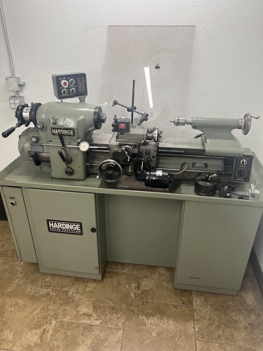 HARDINGE HLV-H Precision Tool Room Lathe