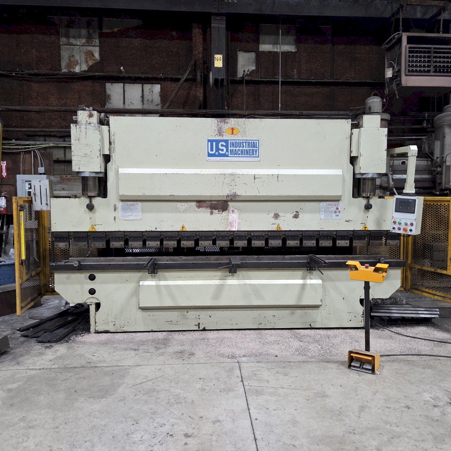 200 TON X 13' U.S. INDUSTRIAL MODEL #US-20012-AC CNC 2-AXIS HYDRAULIC PRESS BRAKE: YOBRO #26157