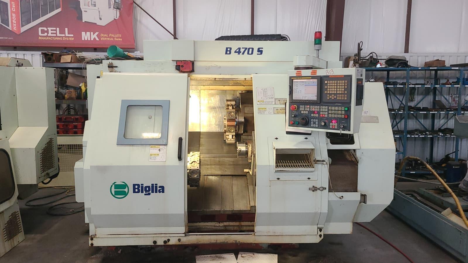 Biglia B 470S Multi Axis Lathe, 2007 – Twin Turret, Twin Spindle