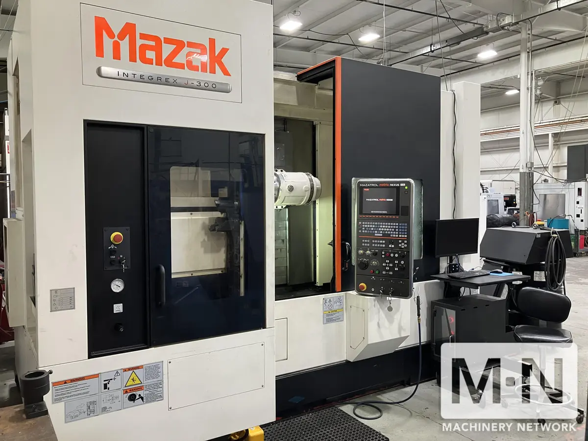 Mazak Integrex J300 5-Axis CNC Lathe, 2012