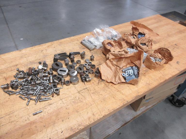 Die Springs, Press Dies, Mold Pins and Hardware, Assorted Sizes and Types- Auction Item