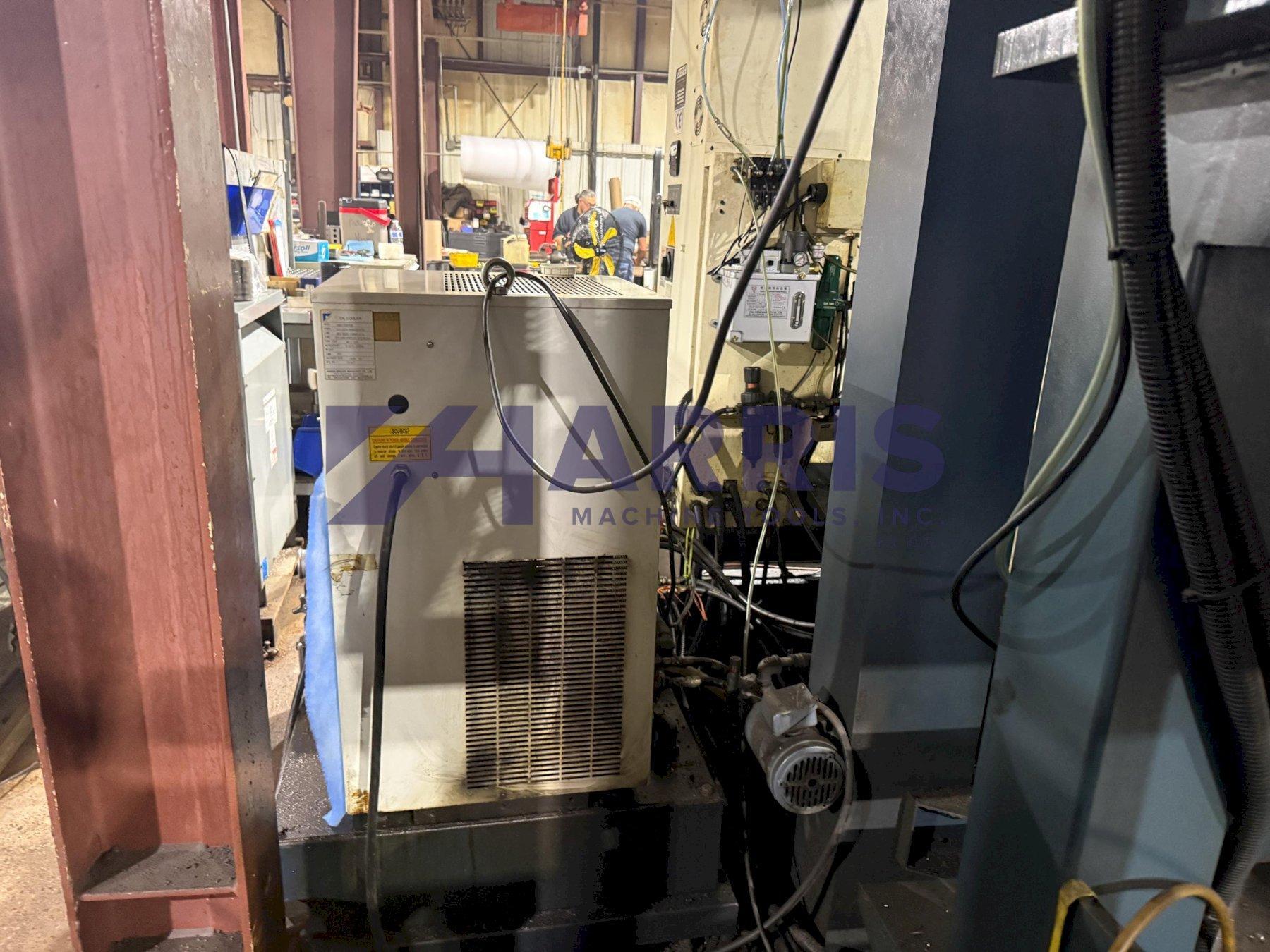 4.1" Johnford CNC Table Type Horizontal Boring Mill, Model BMC-110, 78" X, 70" Y, 63" Z, 21" W, 60 ATC, Fanuc, 2009
