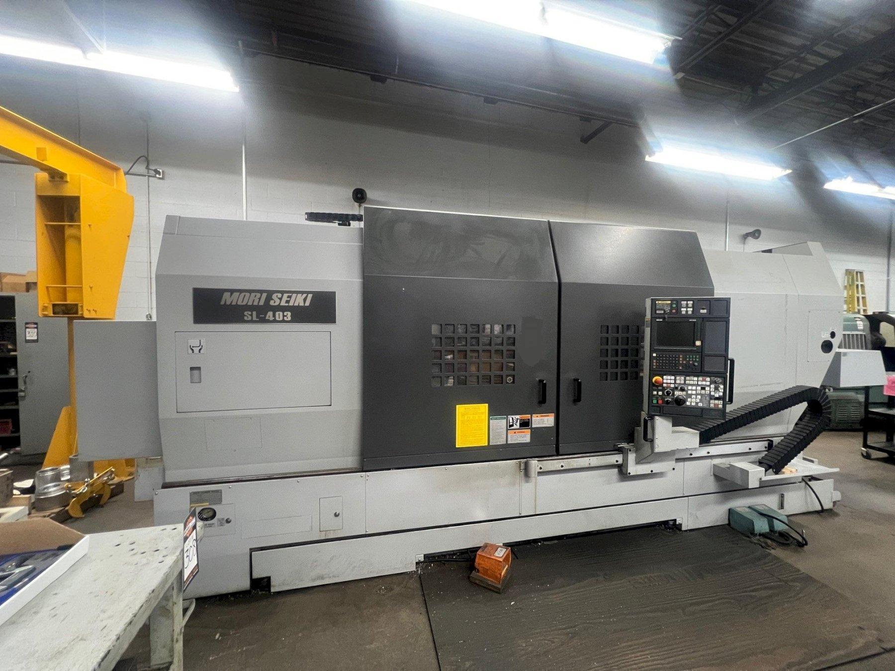MORI SEIKI SL-403C/2000 CNC TURNING CENTER WITH LIVE TOOLING