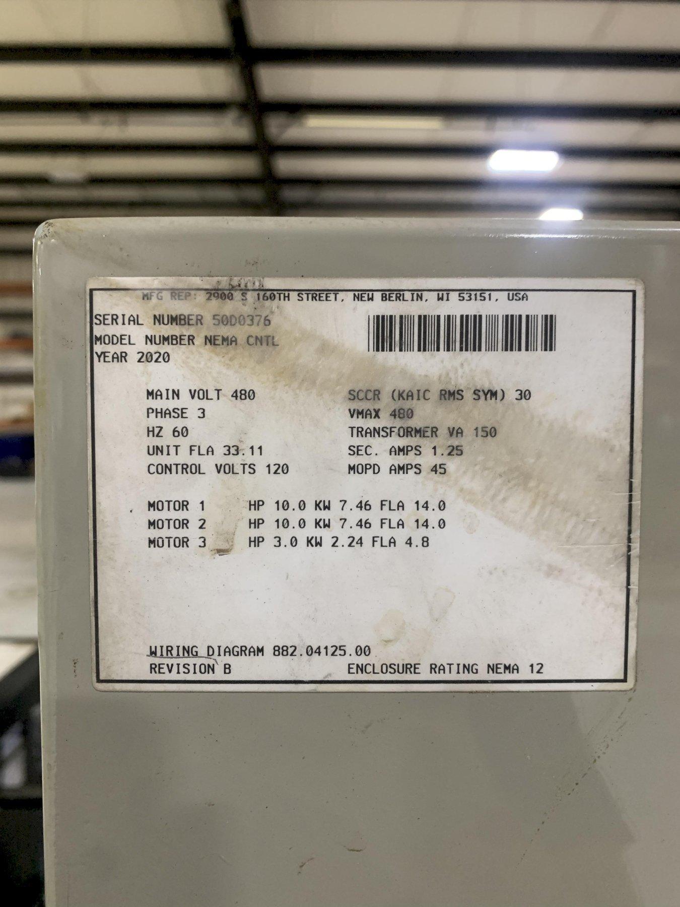 AEC 50 Ton Chiller System, GPRC175 with Remote Condenser and C150 Chiller Tank Set