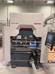 66 Ton x 4′ Durma AD-R 1260 Hydraulic Press Brake Tooling Included Upgraded Control