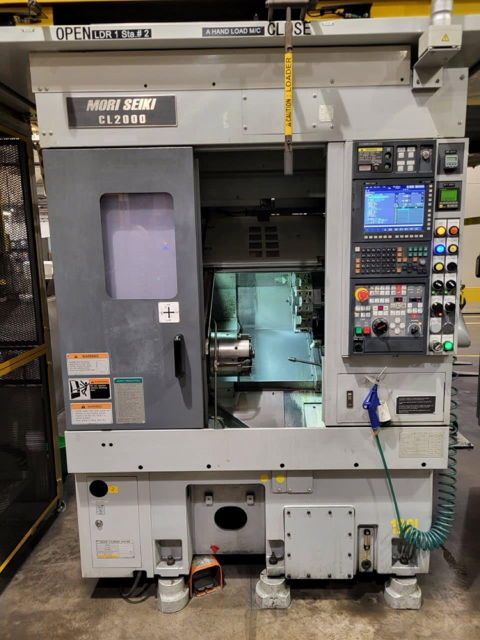 Mori Seiki CL-2000 CNC Horizontal Lathe, 2013