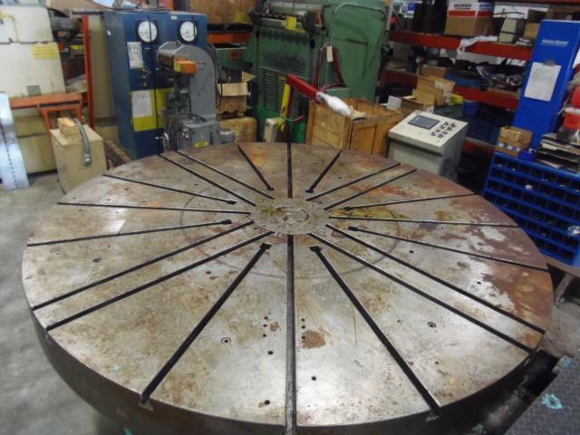 108" BETTS TABLE, 20 T-SLOTS, 9" THICK