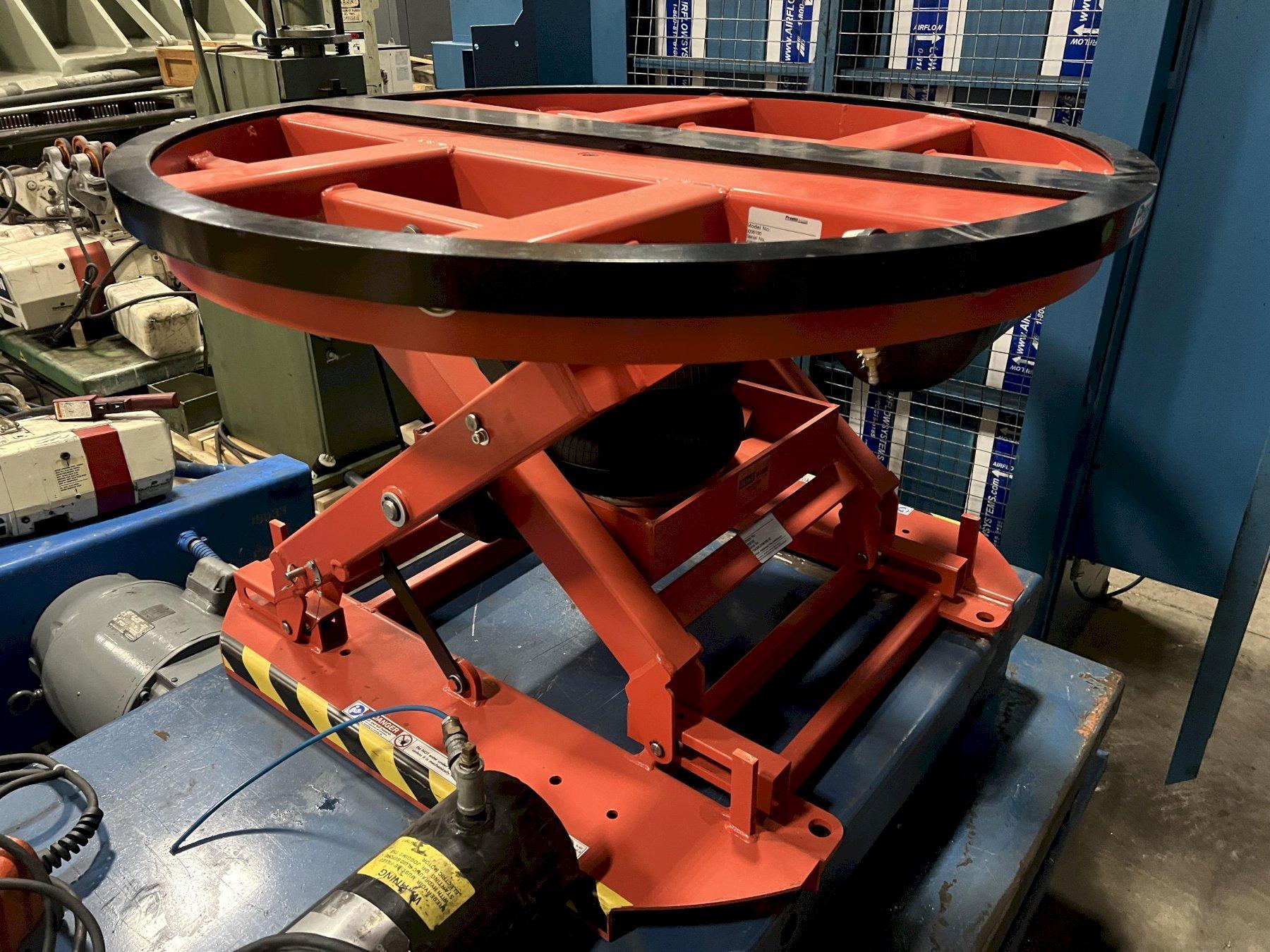 PRESTO LIFTS SELF LEVELING ROTATING LIFT TABLE, 400-4500 LBS.