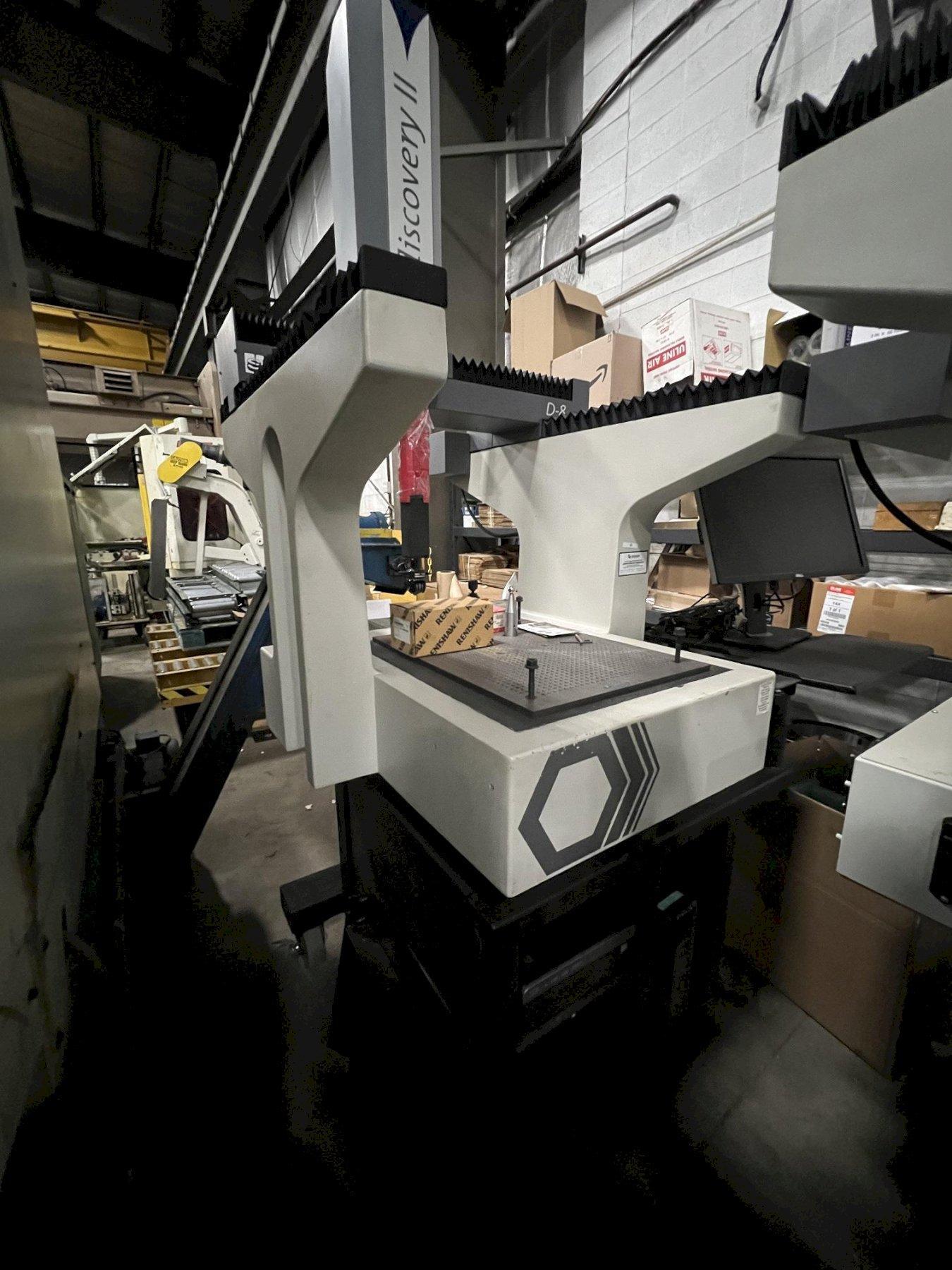 SHEFFIELD DISCOVERY II D-8 DCC, 20" X 24" X 16" MEASURING RANGE, RENISHAW PROBE, PC-DMIS SOFTWARE, MADE FOR SHOP FLOOR