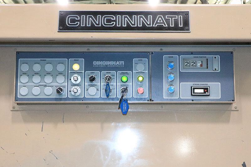 8' x 1/4" CINCINNATI HYDRAULIC SHEAR MODEL 250HS