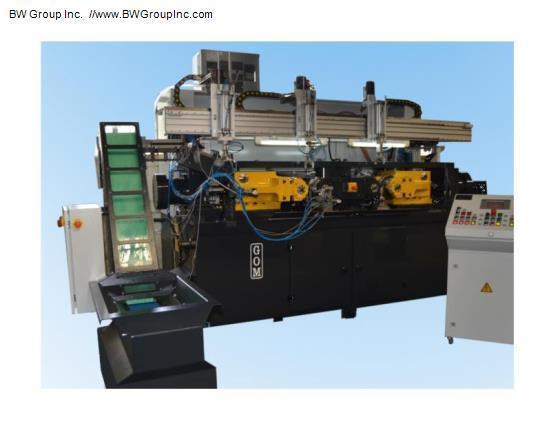 Govama Model ROT-1 Two Die Two Station 25tons PLC Controlled Cylindrical Thread Rolling Machine