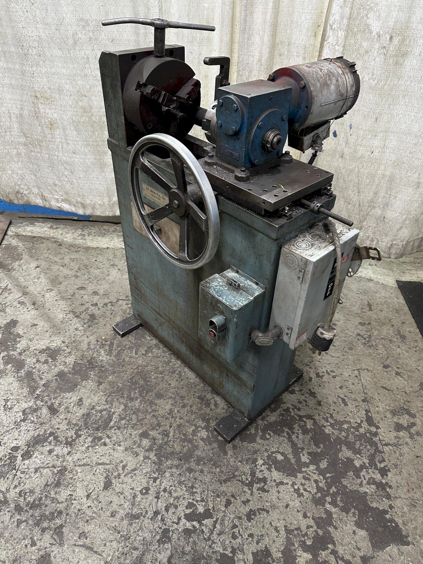 J F BURNS ROTARY BAR END BEVELER: STOCK #77122