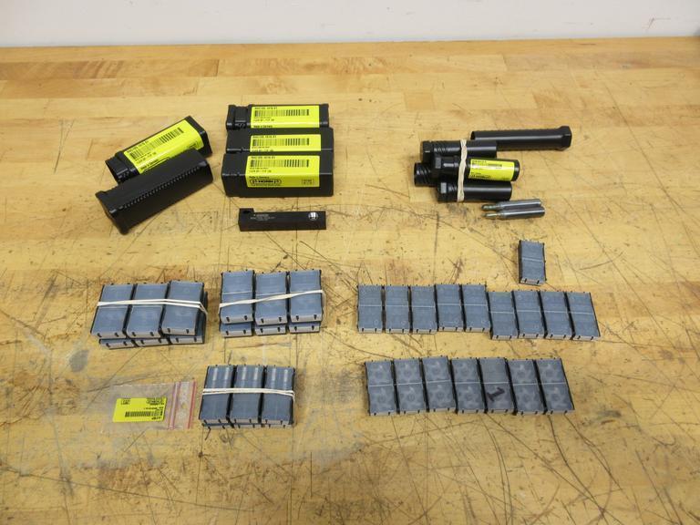 PH Horn Insertable Lathe Tooling, Carbide Inserts, Grooving and Boring Tools **New In Packaging**- Auction Item